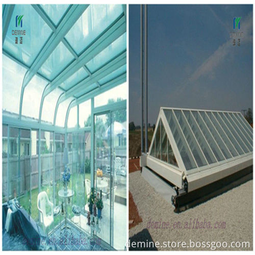 Suzhou polycarbonate(pc) Solid Sheet for the Skylight of House